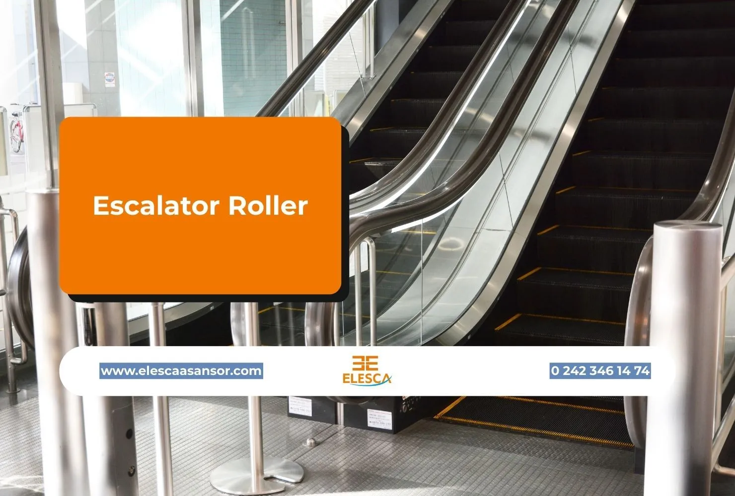 Escalator Roller